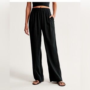 Abercrombie Linen Pull on Pants